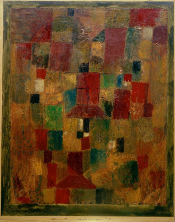 Paul Klee "Herbstsonniger Ort" 35 x 44 cm