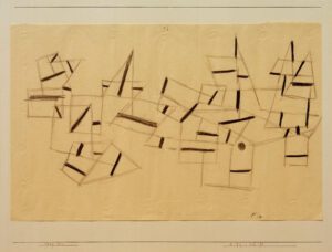 Paul Klee "Riff-Schiff" 33 x 21 cm