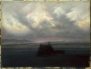 Caspar David Friedrich "Nebelschwaden"  42 x 32 cm