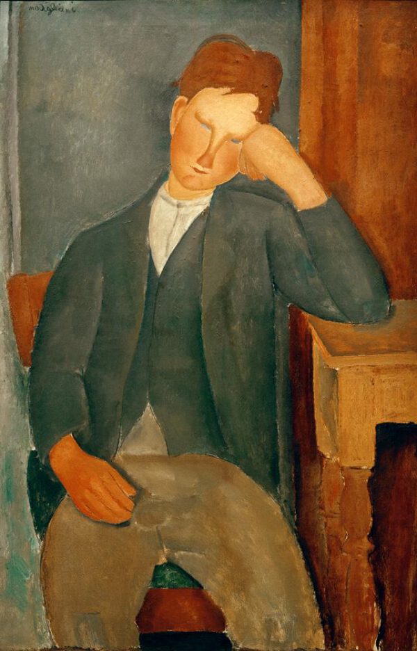 Amedeo Modigliani "Der Lehrling" 65 x 100 cm