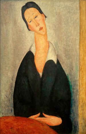 Amedeo Modigliani "Porträt einer Polin" 65 x 100 cm