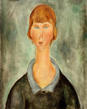 Amedeo Modigliani "Porträt einer jungen Frau" 50 x 65 cm
