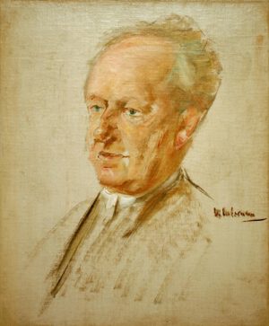 Max Liebermann "Porträt Gerhart Hauptmann" 45 x 55 cm