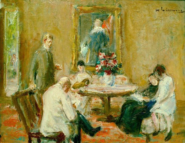 Max Liebermann "Familie Liebermann" 41 x 33 cm