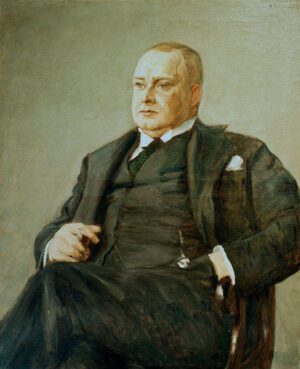 Max Liebermann "Porträt Otto Wolff" 91 x 111 cm
