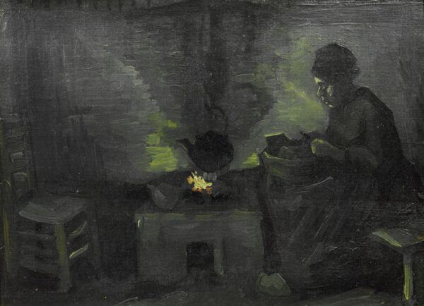 Vincent van Gogh “Baeuerin 29,5 x 40 cm
