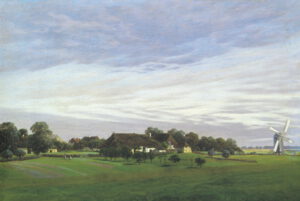 Caspar David Friedrich “Ländliche ebene Gegend” 69 x 46 cm