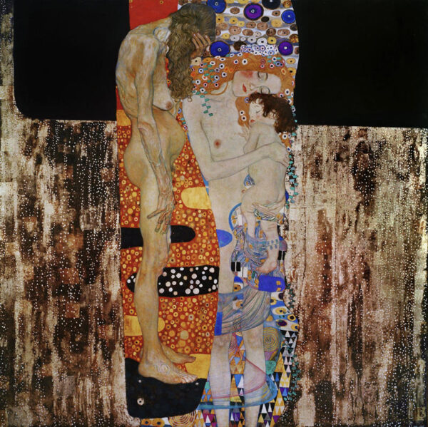 Gustav Klimt "Die drei Lebensalter" 80 x 80 cm