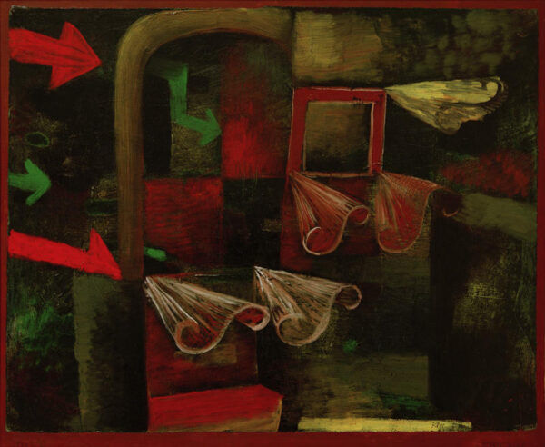 Paul Klee "Feuerwind" 80 x 66 cm