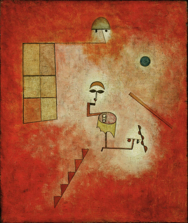 Paul Klee "Zauberkünstler" 67 x 80 cm