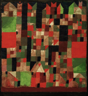 Paul Klee "Städtebild" 74 x 80 cm