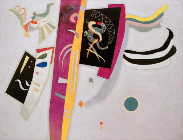 Wassily Kandinsky “Violett-Orange” 80 x 61 cm
