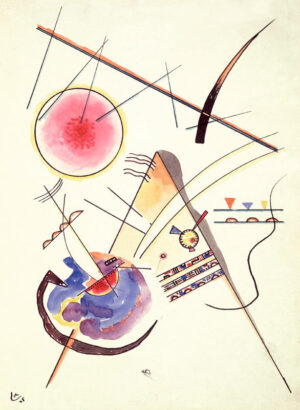 Wassily Kandinsky “Komposition” 59 x 80 cm