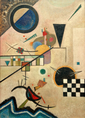 Wassily Kandinsky “Contrasting Sounds” 58 x 80 cm