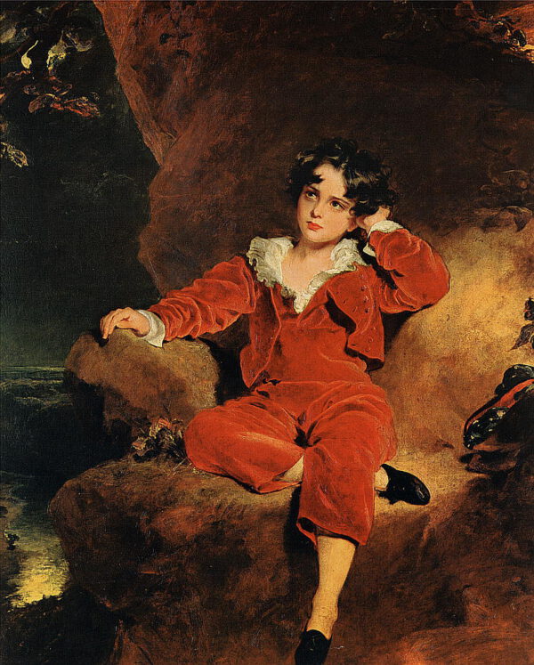 Thomas Lawrence “Der Sohn von J. G. Lambton” 42 x 52 cm
