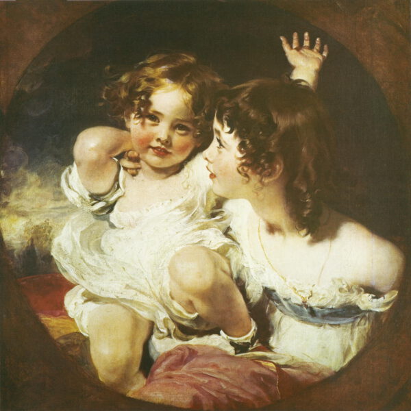 Thomas Lawrence “Die Calmady Kinder” 50 x 50 cm