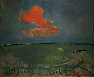 Piet Mondrian "Die rote Wolke" 80 x 65 cm