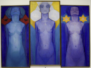Piet Mondrian "Evolutie" 80 x 60 cm