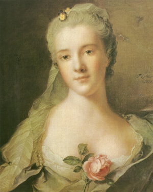 Jean-Marc Nattier “Porträt von Manon Balletti” 40 x 50 cm