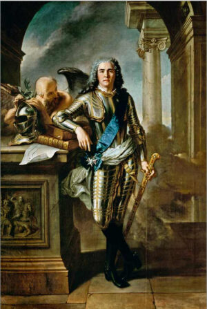 Jean-Marc Nattier “Moritz von Sachsen” 70 x 105 cm
