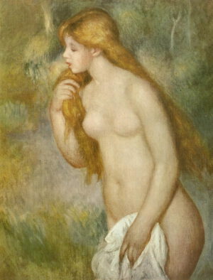 Auguste Renoir "Stehende Badende" 40 x 52 cm
