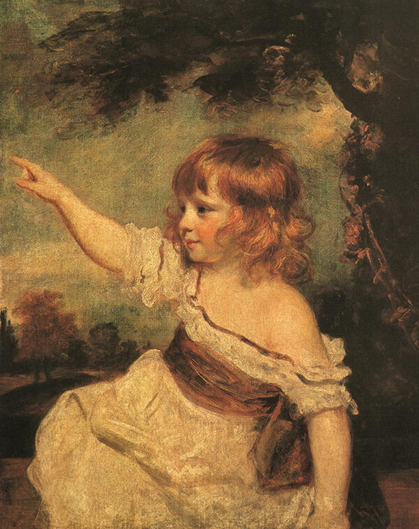 Joshua Reynolds “Master Hare” 41 x 50 cm